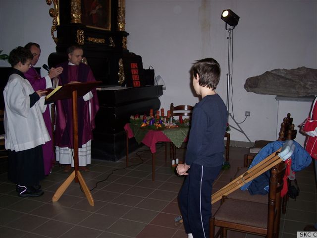 Farnost Tábor - biskupská vizitace s mikulášem 2007