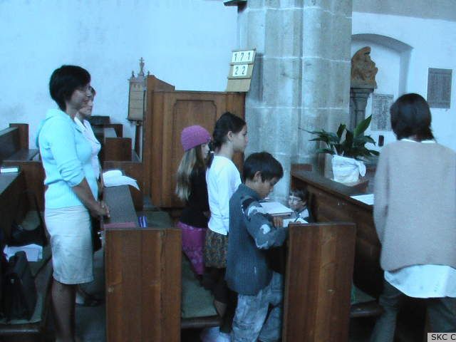 Farnost Jihlava - bohoslužby v kostele Povýšení sv. kříže 2008