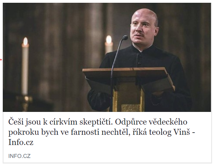 Kněz Petr Jan Vinš o esoterismu a okultních vědách
