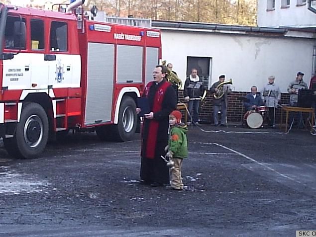 Farnost Varnsdorf - Žehnání hasičského auta 2007