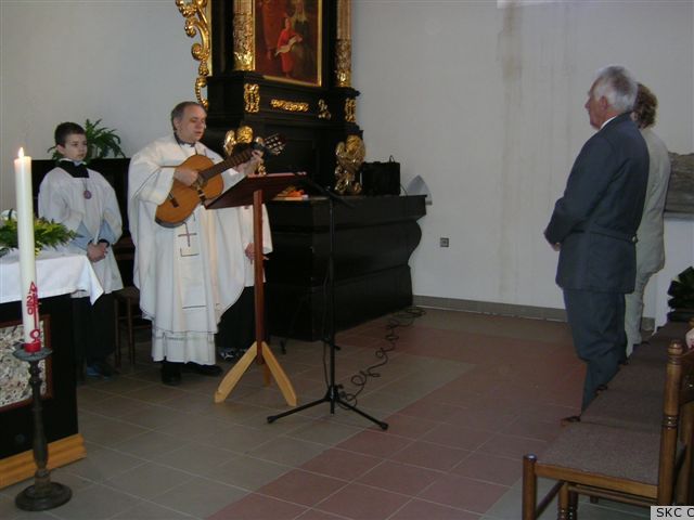 Farnost Tábor - Zlatá svatba manželů Kaslových 2007