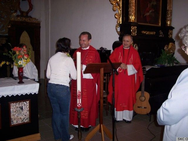 Farnost Tábor - biskupská vizitace 2006 se svátostmi křtu a biřmování