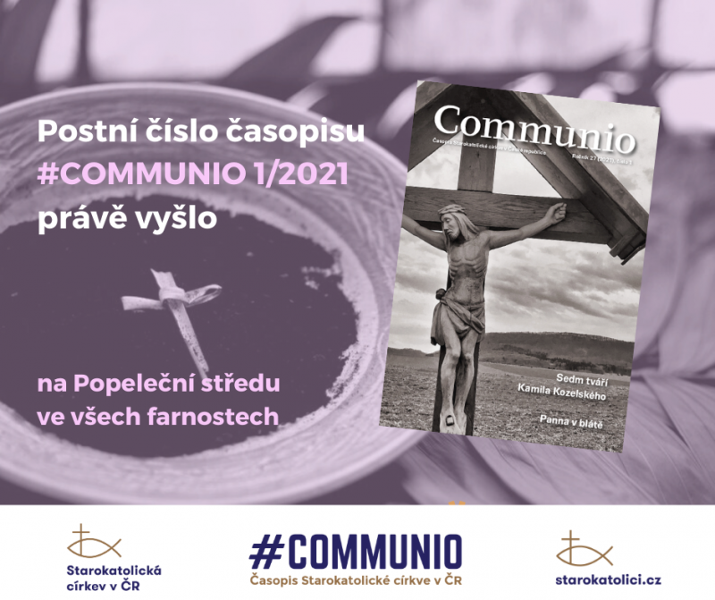 Vyšlo #Communio 1/2021!