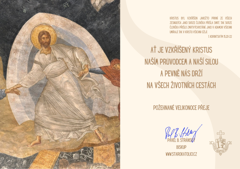 Velikonoční pozdrav biskupa Pavla