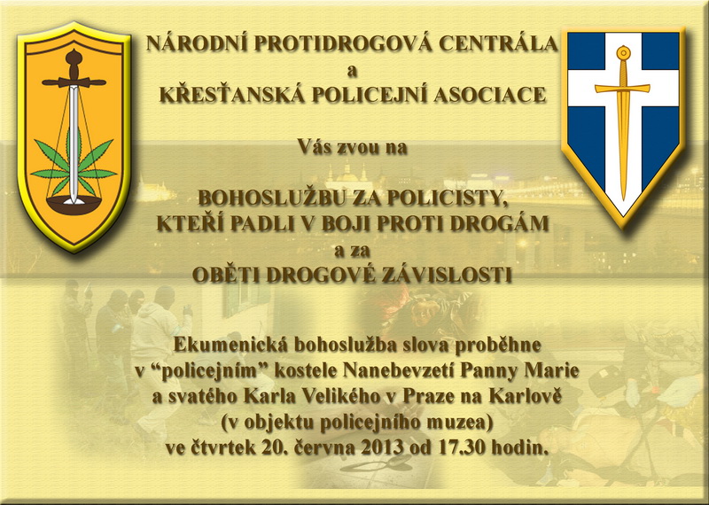 Ekumenická bohoslužba Křesťanské policejní asociace