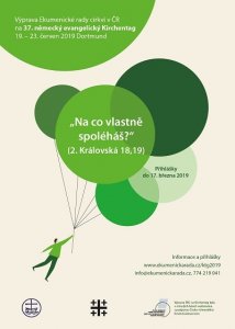 Pozvánka a přihláška na výpravu ERC na Kirchentag 2019