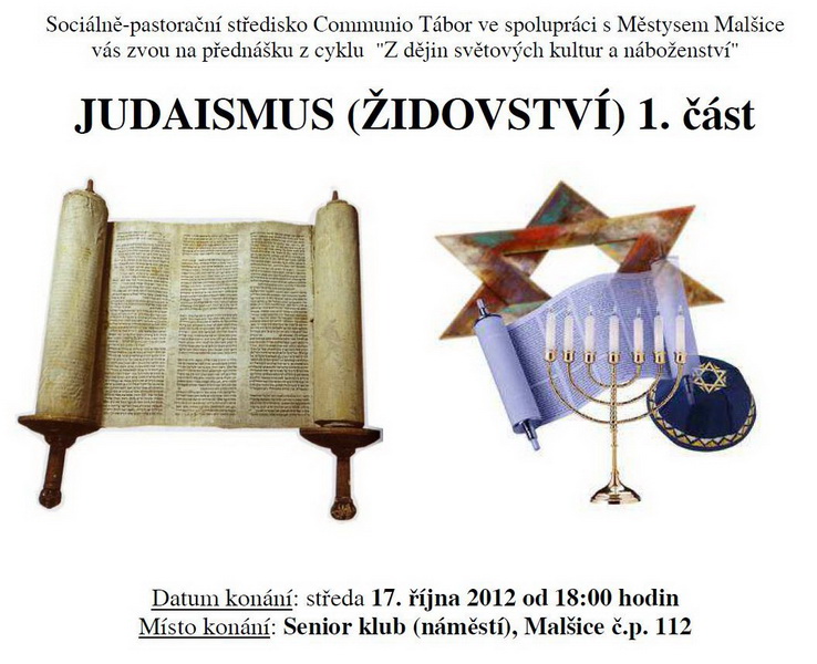 Přednášky o judaismu (židovství)