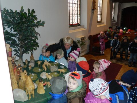 Vánoční besídky v šumperském kostele 