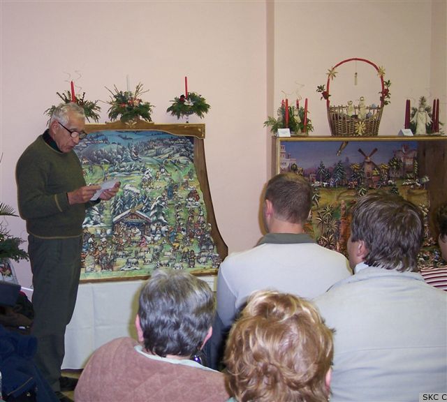 Farnost Tábor - vernisáž výstavy betlémů 2008