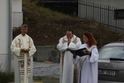 Požehnání nové modlitebny v Pelhřimově 