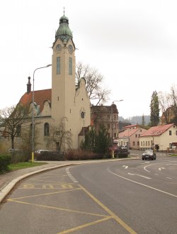 Starokatolický kostel Povýšení sv. Kříže v Jablonci nad Nisou (Foto: npu.cz)