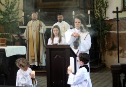 Starokatolický kostel Nanebevstoupení Páně v Desné (Foto: Vojtěch Basl)
