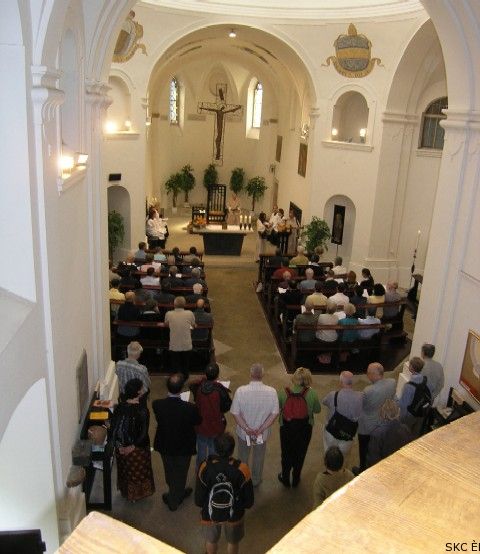 Katedrální chrám sv. Vavřince - Eucharistie s anglikánskými biskupy a liturgisty 2005
