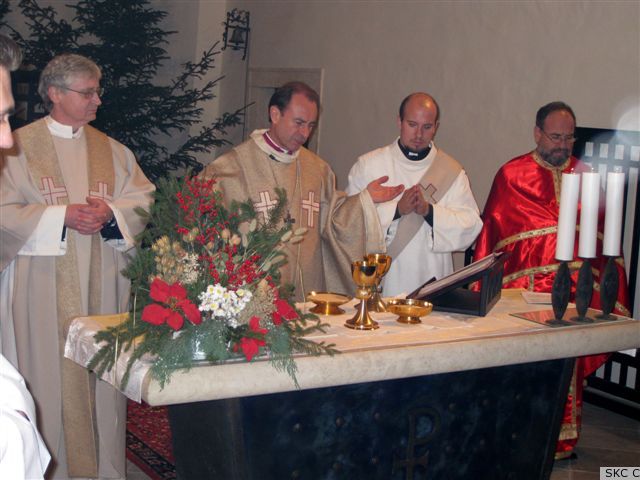 Katedrální chrám sv. Vavřince - Vánoce 2008