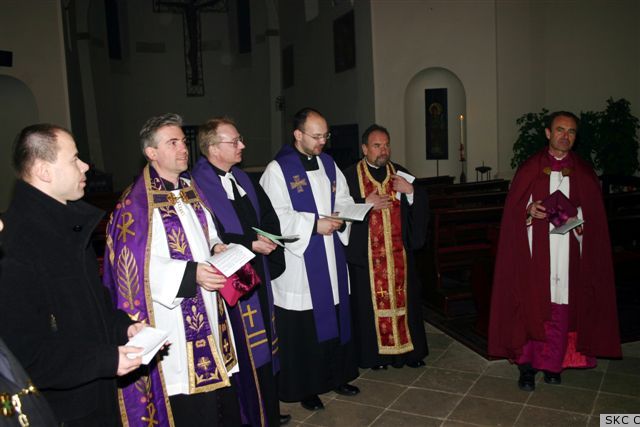 Katedrální chrám sv. Vavřince - ekumenická křížová cesta 2007