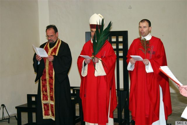 Katedrální chrám sv. Vavřince - květná neděle 2007