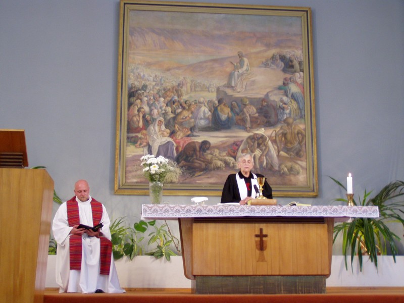 Farnost Brno - bohoslužba na památku M. J. Husa ve sboru CČSH na Botanické 2006