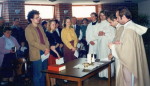 První starokatolická bohoslužba sloužená na
Jihu Čech, Pacov 11. 5. 1997