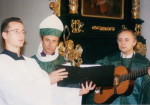 Snímek jedné z prvních biskupských bohoslužeb v Táboře, rok
1998